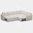 L-Shaped Modular Sleeper Sectional-125353707