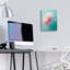 Art mural en verre Lark Manor ™ «Pink Bliss» par Incado-329863237