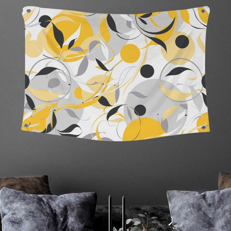 Microfiber Fabric Tapestry, 88" H x 104" W