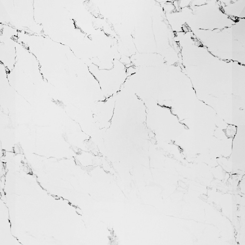 60"W x 32"D x 80"H Shower Wall Panel Surround Kit 3-Piece, Glue-Up Acrylic with 4 Trim Pieces, Trimmable Waterproof Wall Panels for Tub & Shower Remodel, Marble White