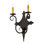 Angelique 2 - Light Candle Wall Light