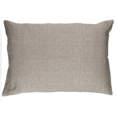 Alpha Basics Cinnamon Linen Cushion