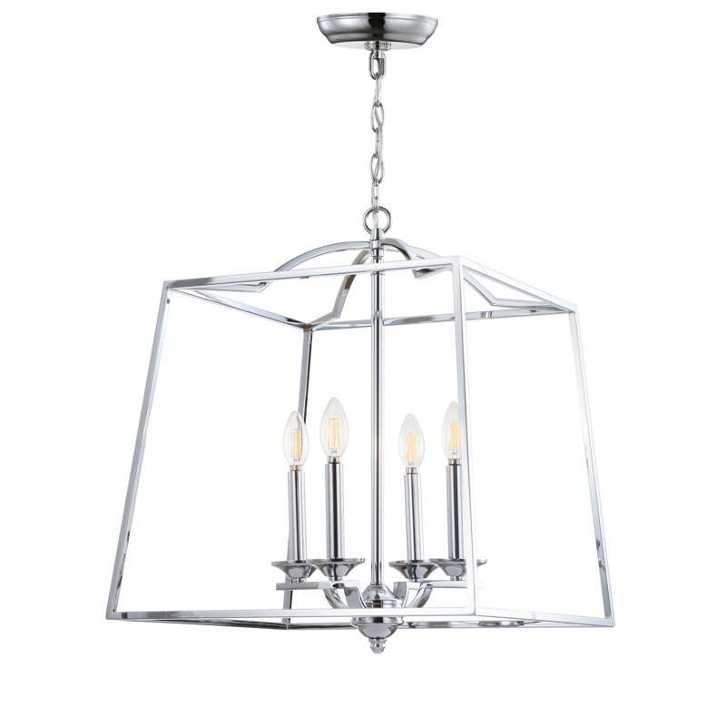 Luminaire suspendu géométrique à 4 lumières Hartlepool