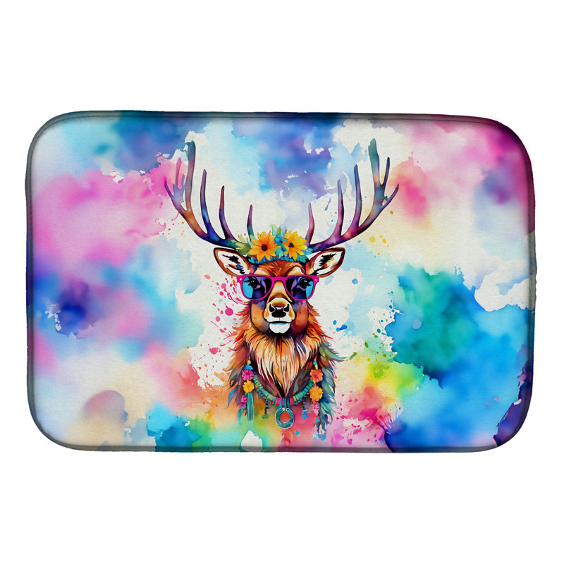 Tapis de séchage hippie