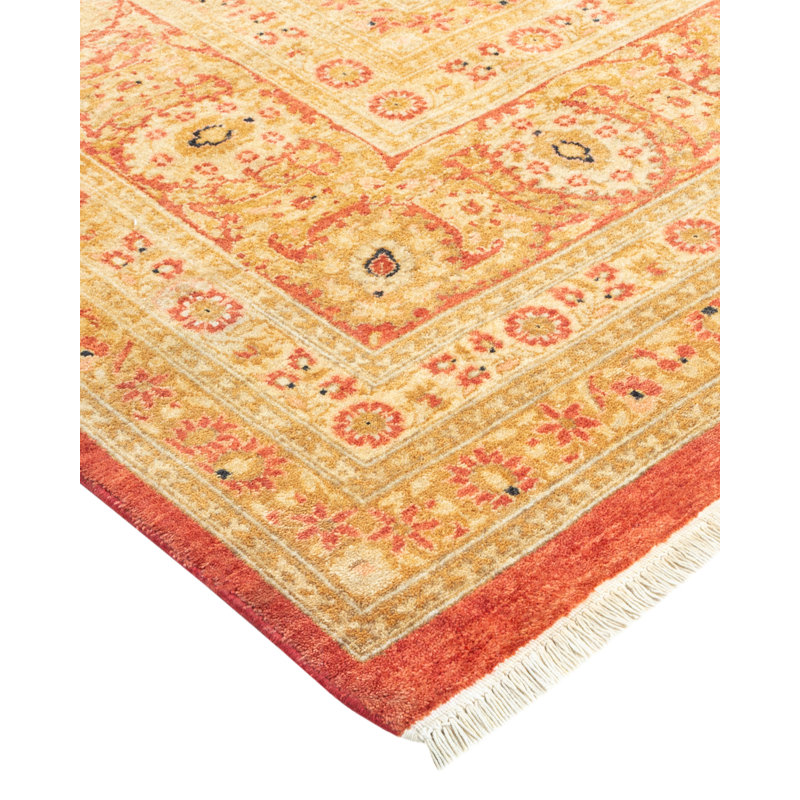 Classic One-of-a-Kind 6' 3" X 9' 6" Hand Knotted Area Rug
