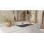 Lavabo de salle de bain encastrable en résine 31,4 po x 16,7 po Badeloft UB-05-L-MBLK-138194218
