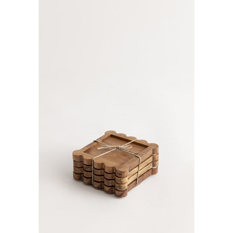 Sous-verres en bois S / 4