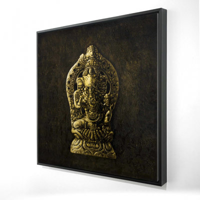 Lord Ganesha Print On Canvas