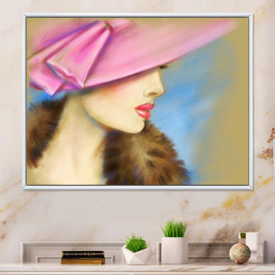 Model Model Woman Portrait - Reproduction de photo sur toile