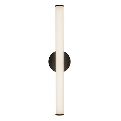 Tectra 24-in Black dimmable LED Wall/Vanity Light
