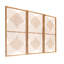 Bamboo Oval Mirror