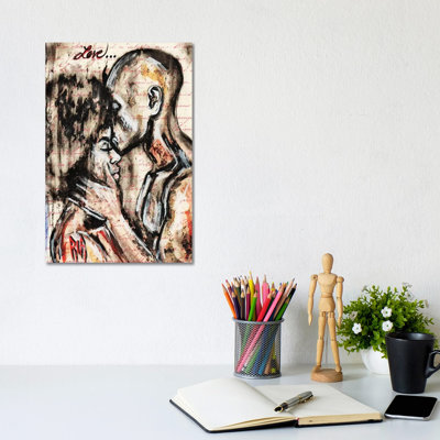 Love Story by Artist Ria - Painting Print