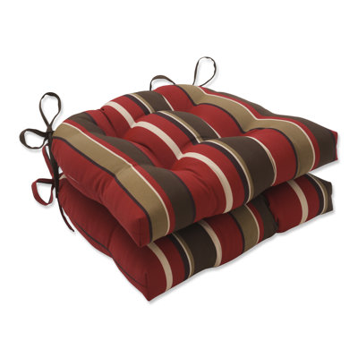 Monserrat Sangria Outdoor Chair Pad