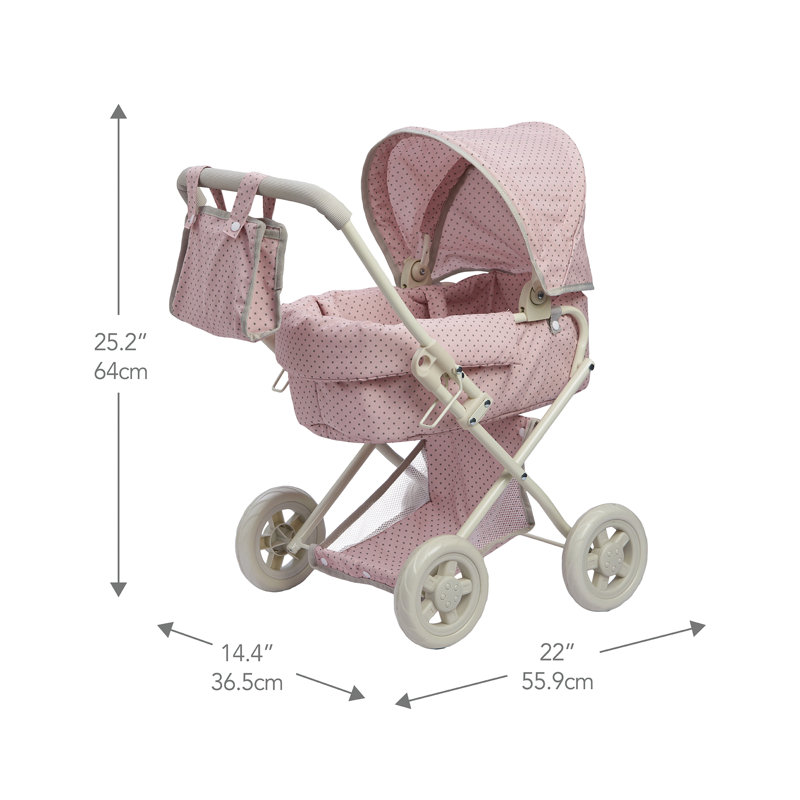 Teamson Kids Olivia's Little World Buggy-Style Doll Stroller