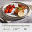 Assiette plate en grès de 10 po Azal-70860101