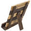 19 cm H Solid Wood Book Stand