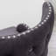 Fauteuil d'appoint avec garniture cloutée en velours contemporain Withyditch-106775435
