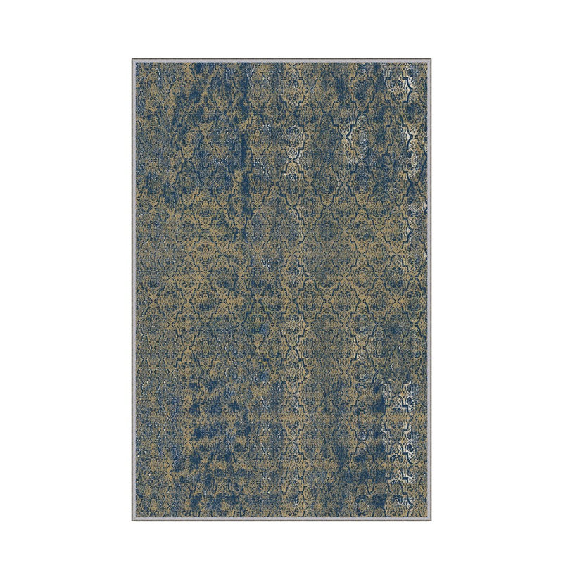 Non-Slip Hall Carpet, 3.3 x 9.8 ft, 100% Polyester, 0.4 in Pile Height, Antibacterial & Machine Washable | 3D Digital Print, Durable Woven Design, Perfect for Home & Office, Easy Care & Maintenance