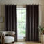 Super Thermal Blackout Matt Velour Eyelet Curtains-133726497-133726512