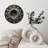 Round Swirl Wall Clock