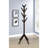 Cappuccino Solid Wood Coat Rack Clothing Hanger