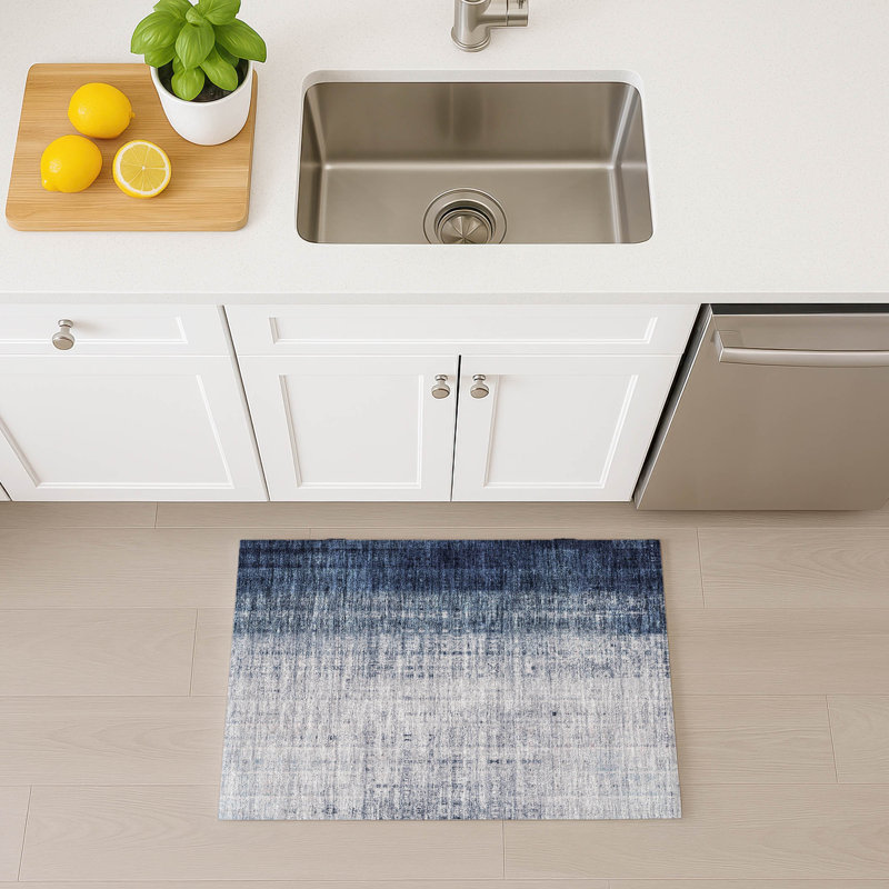 Machine Washable Indoor/Outdoor Derrick ACN2240 Stripes Rug, Rectangle 1'8" x 2'6"