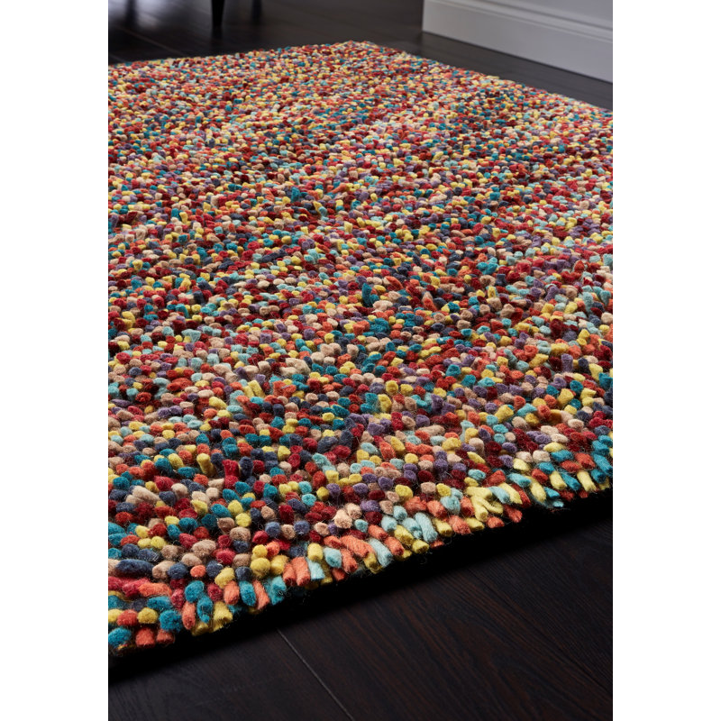 Resendez Wool Hand Woven Area Rug, Rectangle 160 x 230cm