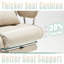 Fauteuil de direction ergonomique Maaha 400 lb avec repose-pieds et base stable-1698181770
