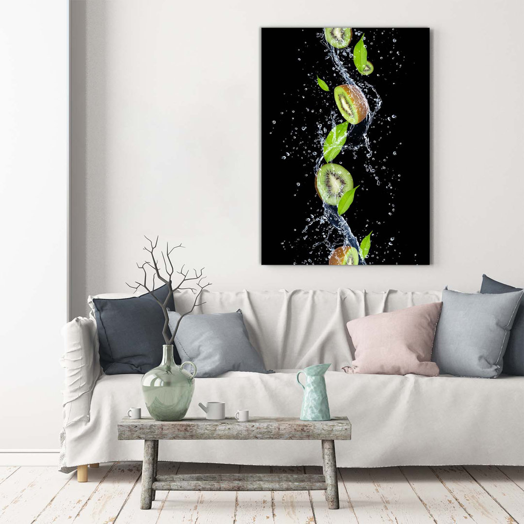 Kiwi - Kunstdrucke auf Leinwand - Wrapped Canvas