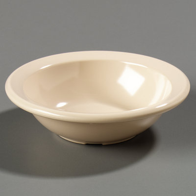 Assja 4.75 oz. Melamine Rimmed Fruit Bowl