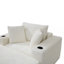 Canapé-lit modulaire 3-en-1 de 52,4 po Boneless-275608604