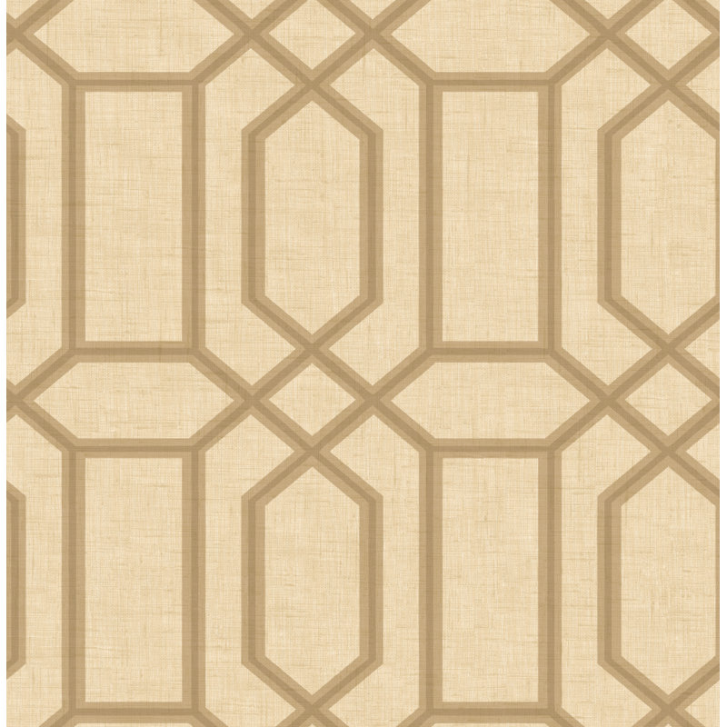 Rouleau de papier peint Myrto, Noisette