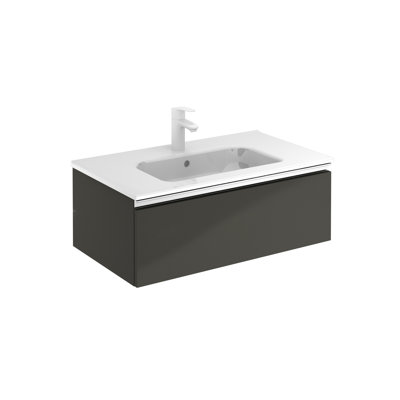 Ensemble de meuble-lavabo simple mural 32 po Junella