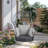 Outdoor Deep Seating Swing With Cushion-1449623946