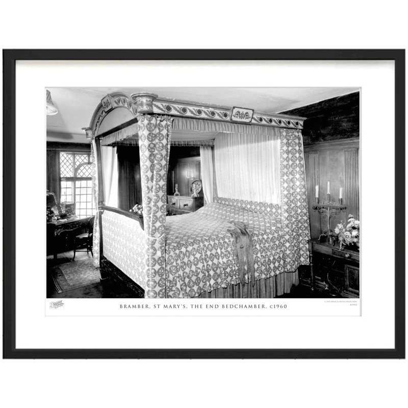 Bramber, St Mary's, The End Bedchamber, C1960 by Francis Frith - Single Picture Frame Print, 28cm H x 36cm W x 2.3cm D