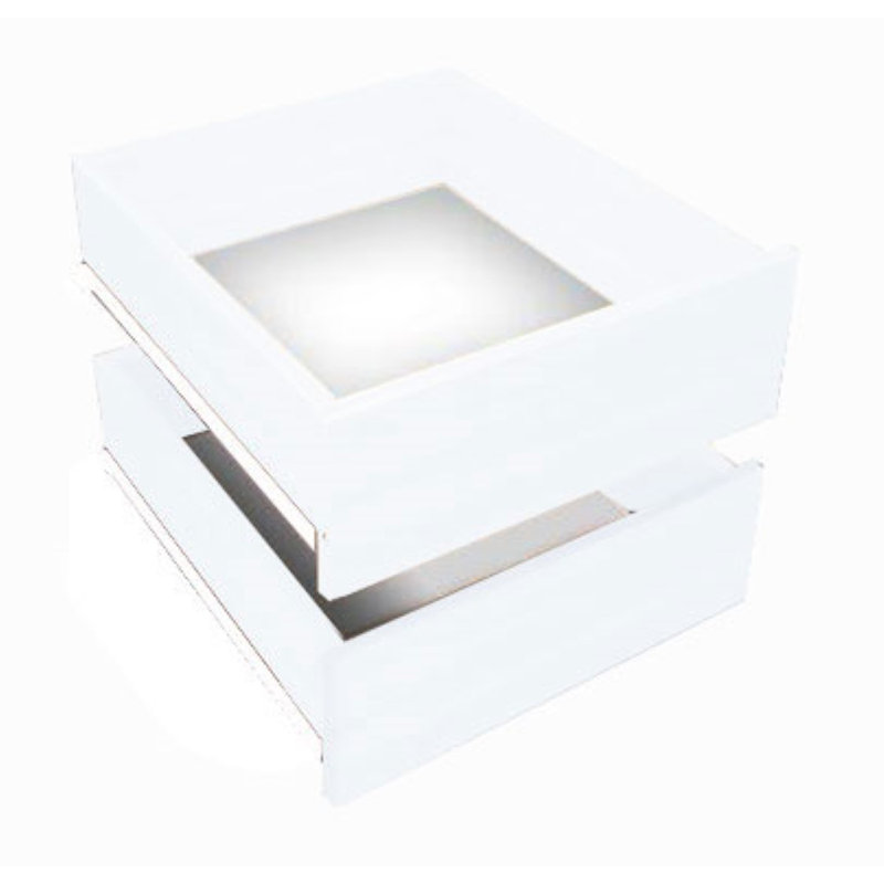 Longerich Manufactured Wood Drawer, White