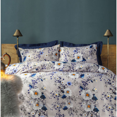 Cotton Floral Duvet Cover Set