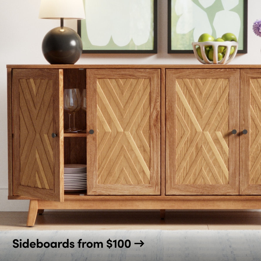 Sideboards from $100