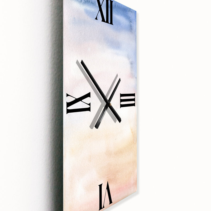 Horloge murale pastel, Grand