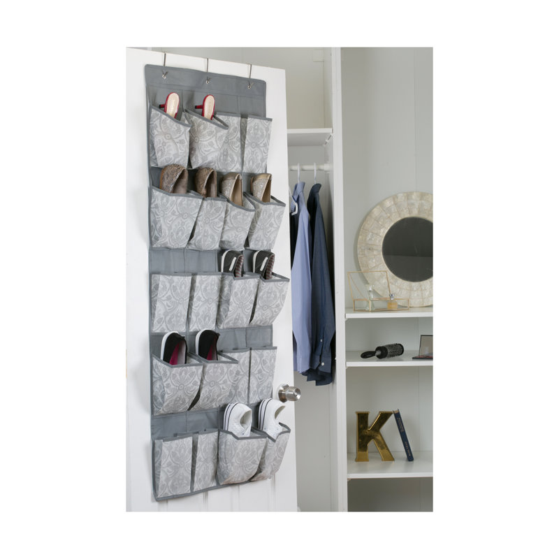 Kratzerville 10 Pair Overdoor Shoe Organizer
