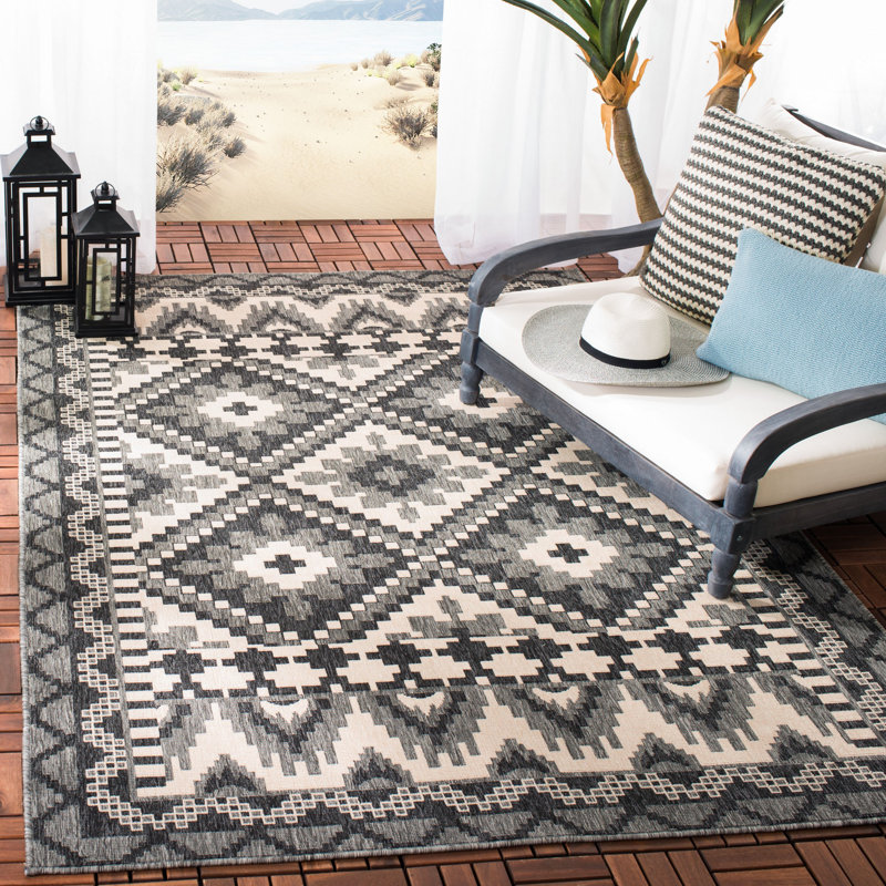 Northpoint Veranda Performance Southwestern Indoor/Outdoor Area Rug, Rectangle 8' x 10'