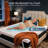 Cooling Gel Memory Foam Mattress Topper with Removable Cover-227018796-227018795