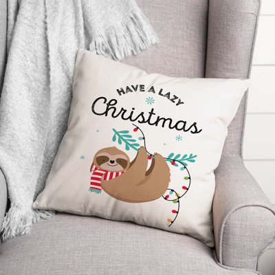 Coussin Have Have Lazy Christmas