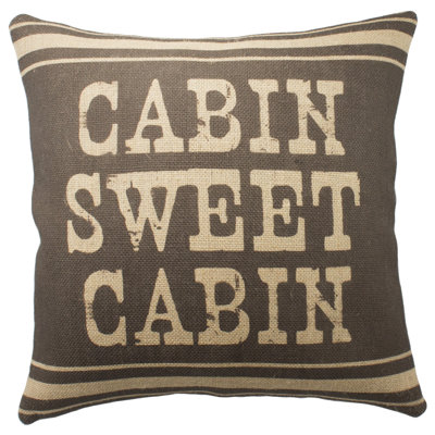 Clarksdale Jute / Sisal Reversible Throw Pillow