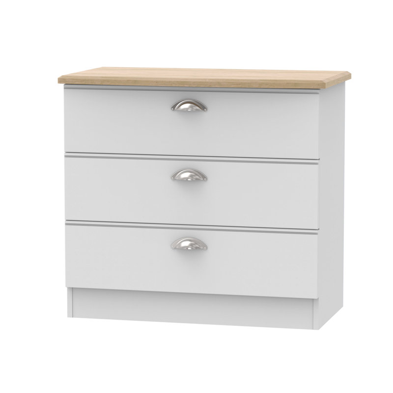 Fully Assembled McVille 3 Drawer Chest