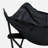 2PCS Outdoor Camping Chairs Folding/Portable, Carry Bag ,Black