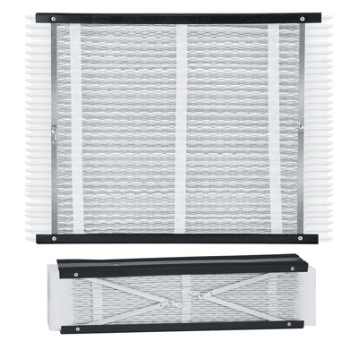 Air Filters MERV 16 Electrostatic Pleated HVAC Furnace Filter 2-Pack 20 x 25 x 4