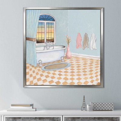 " Pastel Bath I " by Elizabeth Medley