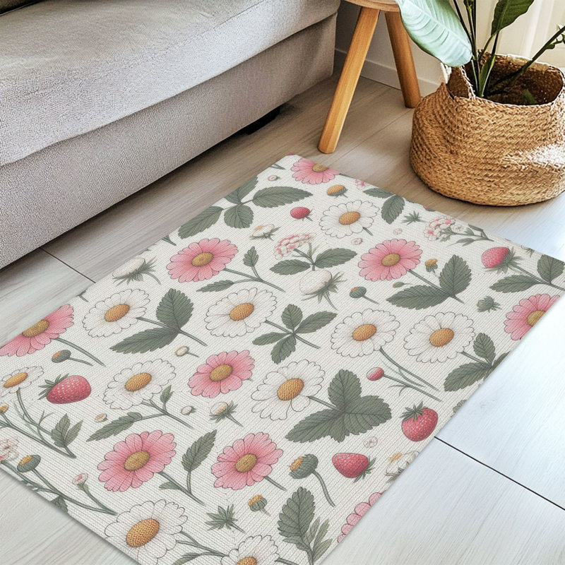 Petals & Berries Braided Rug, Rectangle 3' x 5'