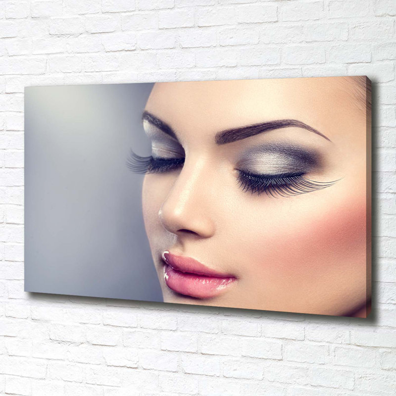 Perfect Makeup - Wrapped Canvas Print